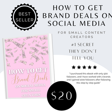 How To Get Brand Deals On Social Media for Small Creators